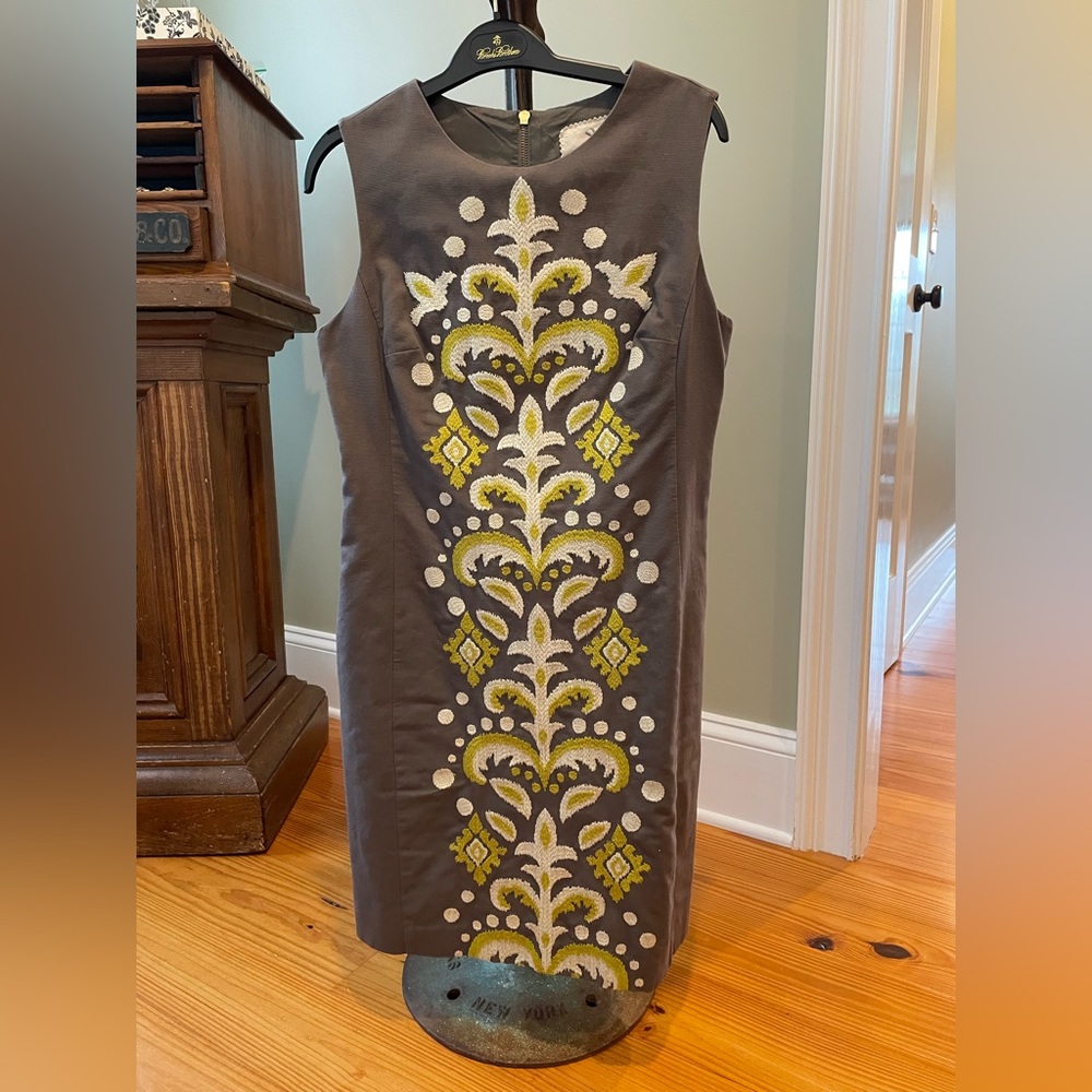 Anthropology stunning dress.